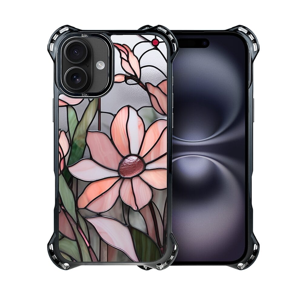 Etui do iPhone 16 IBIZU DropGuard Ultra z MagSafe, Barwy Szkła, Różowa magnolia - obrazek 2