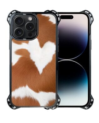 Etui do iPhone 14 Pro Max IBIZU DropGuard Ultra z MagSafe, Zew Natury, Alpejska krowa