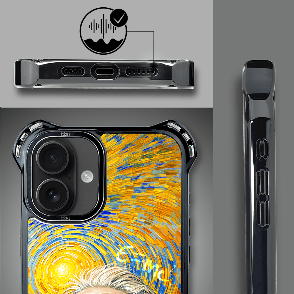 Etui iPhone 16 Plus IBIZU DropGuard Ultra z MagSafe, Einstein - obrazek 6