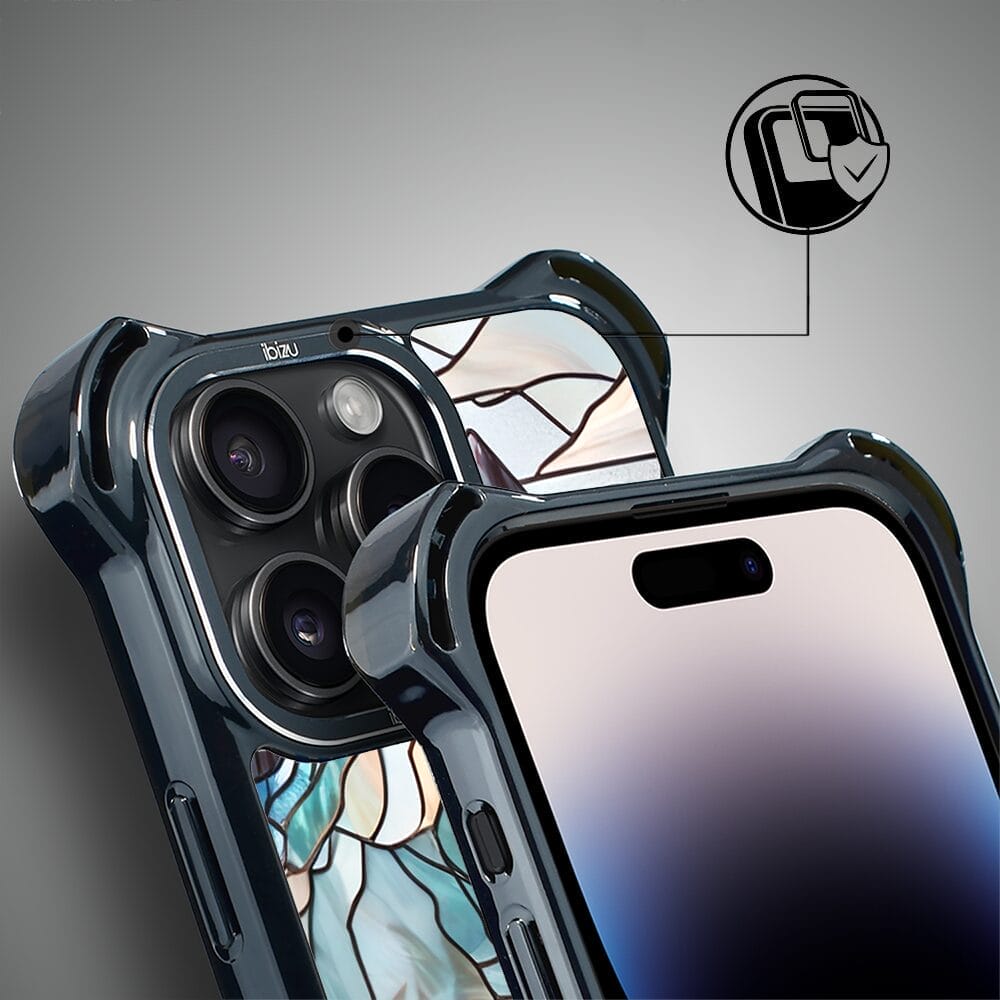 Etui do iPhone 14 Pro Max IBIZU DropGuard Ultra z MagSafe, Barwy Szkła, Górski Potok - obrazek 3