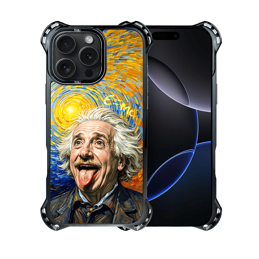 Etui do iPhone 16 Pro IBIZU DropGuard Ultra z MagSafe, Einstein - obrazek 2