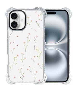 Etui iPhone 16 IBIZU DropGuard Ultra z MagSafe, Pastel Bloom, Polna fantazja