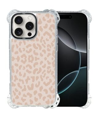 Etui do iPhone 16 Pro IBIZU DropGuard Ultra z MagSafe, Boho, Delikatna panterka