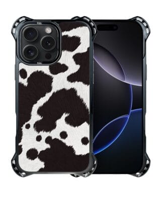 Etui do iPhone 16 Pro IBIZU DropGuard Ultra z MagSafe, Zew Natury, Polska krowa