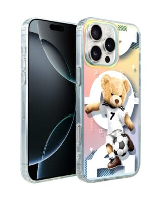 Etui do iPhone 16 Pro Max IBIZU California Sunset z MagSafe, zmieniające kolor, Football Boy, piłka nożna