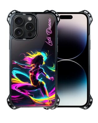 Etui do iPhone 14 Pro IBIZU DropGuard Ultra z MagSafe, #ElectroMove, Taneczny rytm