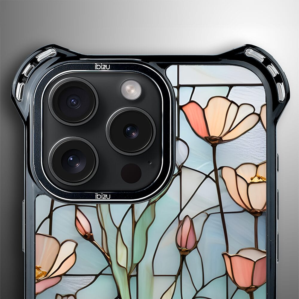 Etui do iPhone 14 Pro IBIZU DropGuard Ultra z MagSafe, Barwy Szkła, Szept kwiatów polnych - obrazek 5