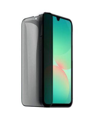 Szkło prywatyzujące z czarną ramką do Samsung Galaxy A26 5G