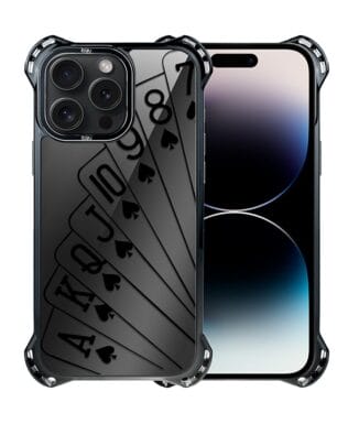 Etui do iPhone 14 Pro IBIZU DropGuard Ultra z MagSafe, Midnight, Karty do gry