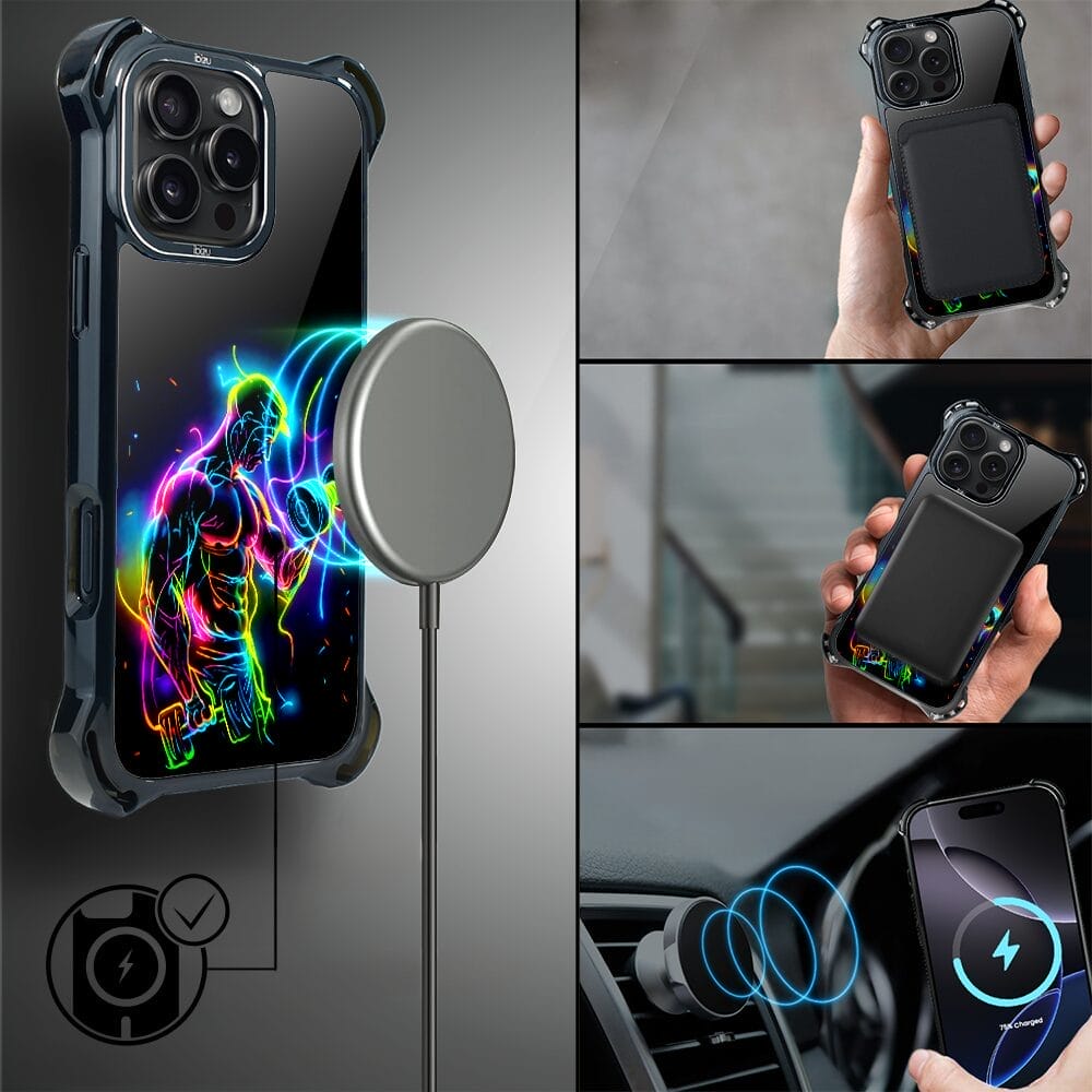 Etui do iPhone 16 Pro IBIZU DropGuard Ultra z MagSafe, #ElectroMove, Jest moc - obrazek 8