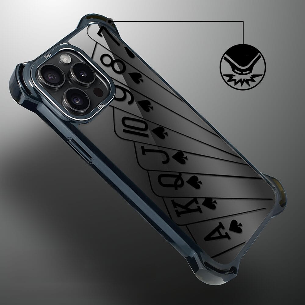 Etui do iPhone 14 Pro IBIZU DropGuard Ultra z MagSafe, Midnight, Karty do gry - obrazek 4