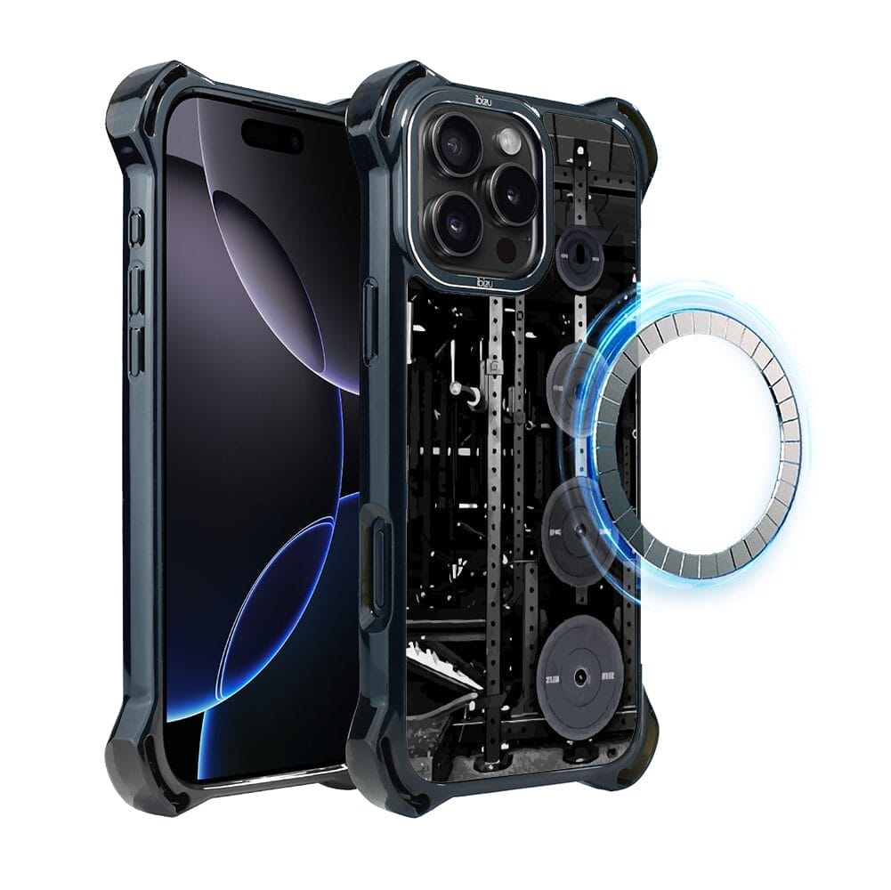 Etui do iPhone 16 Pro, Ibizu DropGuard Ultra z MagSafe, #Move, Stacja Żelazo
