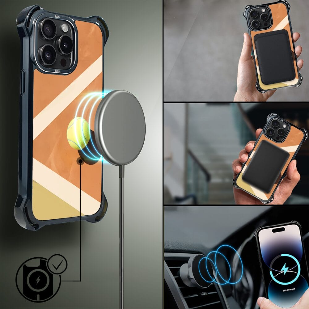 Etui do iPhone 14 Pro IBIZU DropGuard Ultra z MagSafe, #Move, Tenis - obrazek 8