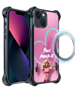 Etui do iPhone 13 IBIZU DropGuard Ultra z MagSafe, #Move, Pump it love