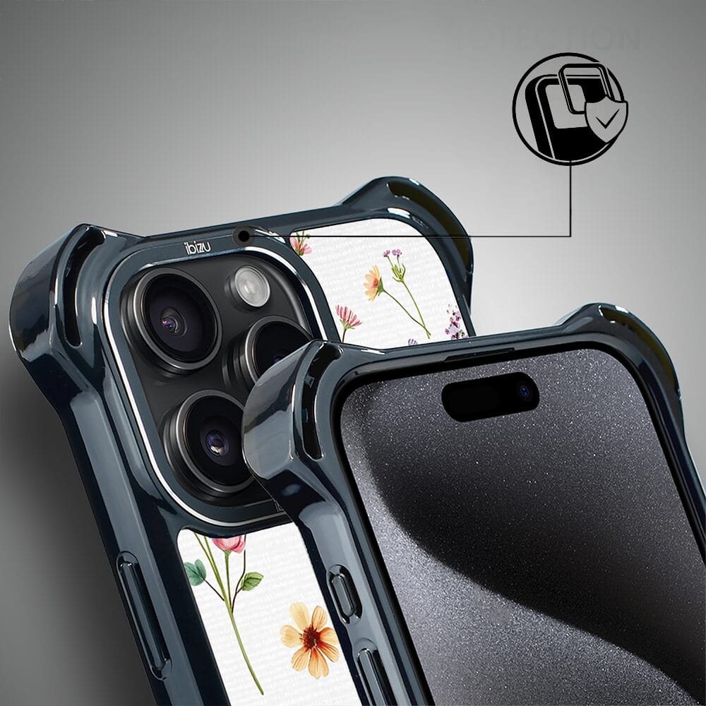 Etui iPhone 15 Pro IBIZU DropGuard Ultra z MagSafe, Pastel Bloom, Letni bukiet - obrazek 3