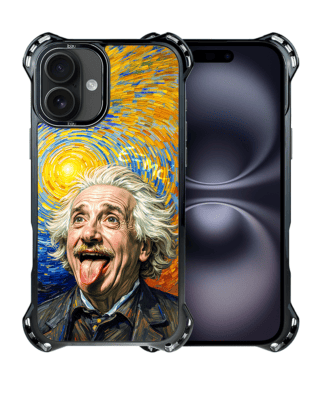 Etui do iPhone 16 IBIZU DropGuard Ultra z MagSafe, Einstein