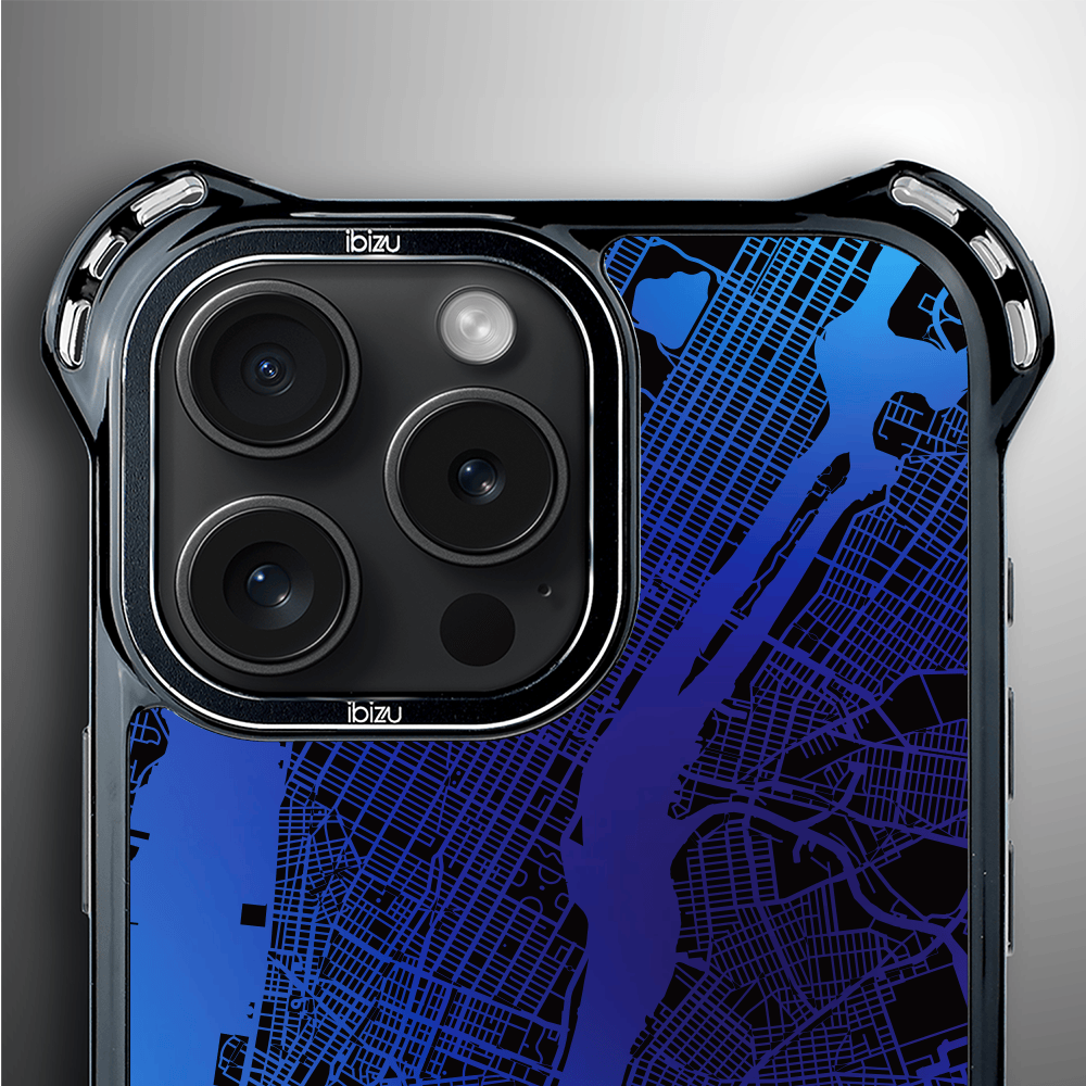 Etui do iPhone 14 Pro IBIZU DropGuard Ultra z MagSafe, Mapy Świata, New York - obrazek 5