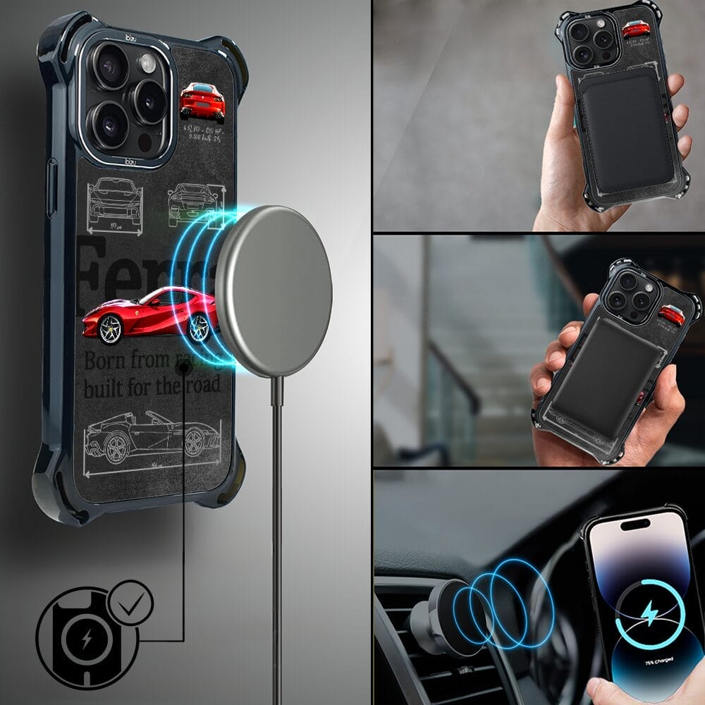 Etui do iPhone 14 Pro Max IBIZU DropGuard Ultra z MagSafe, TechDrive, 812 Superfast - obrazek 8