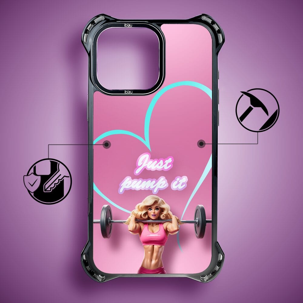 Etui do iPhone 14 Pro IBIZU DropGuard Ultra z MagSafe, #Move, Pump it love - obrazek 7