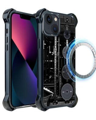 Etui do iPhone 13 IBIZU DropGuard Ultra z MagSafe, #Move, Stacja Żelazo