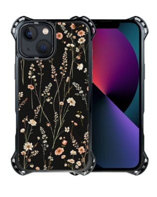 Etui iPhone 13 IBIZU DropGuard Ultra z MagSafe, Pastel Bloom, Północny ogród