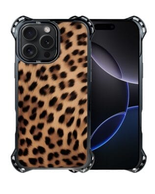 Etui do iPhone 16 Pro IBIZU DropGuard Ultra z MagSafe, Zew Natury, Pantera