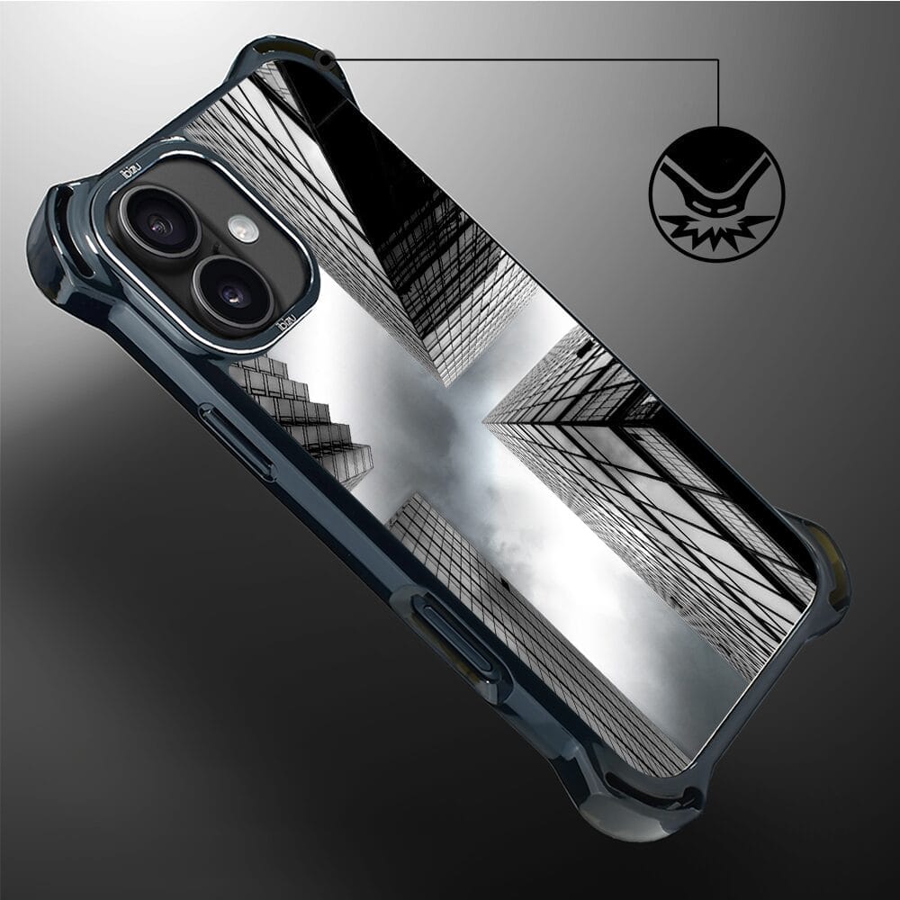 Etui do iPhone 16 Plus IBIZU DropGuard Ultra z MagSafe, Noir City, Drapacze Chmur - obrazek 7