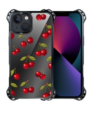 Etui do iPhone 13 IBIZU DropGuard Ultra z MagSafe, Midnight, Wiśniowa noc