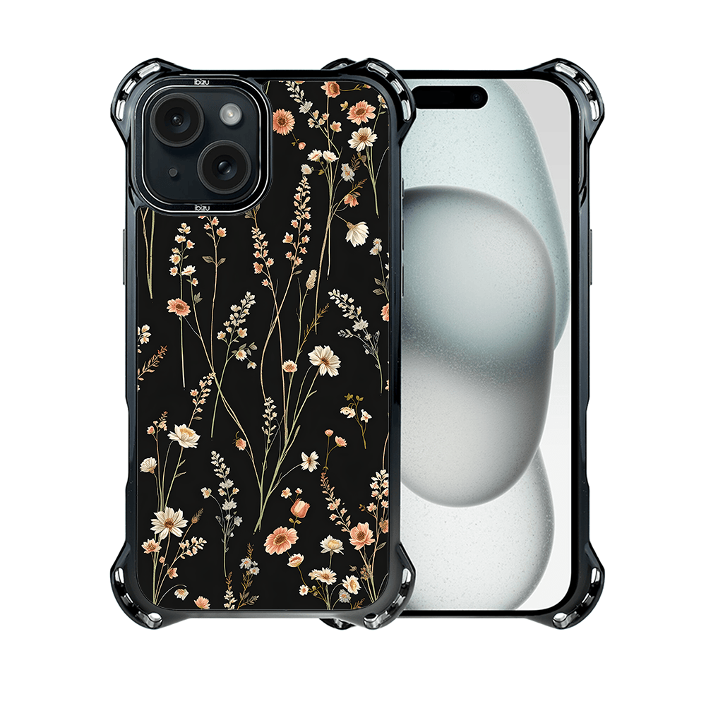 Etui do iPhone 15 Plus IBIZU DropGuard Ultra z MagSafe, Pastel Bloom, Północny ogród - obrazek 2