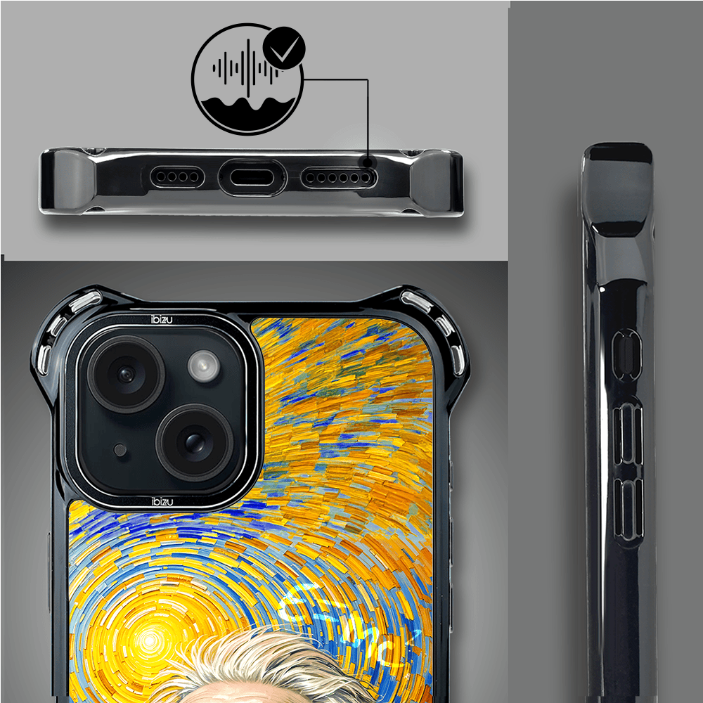 Etui do iPhone 15 IBIZU DropGuard Ultra z MagSafe, Einstein - obrazek 6