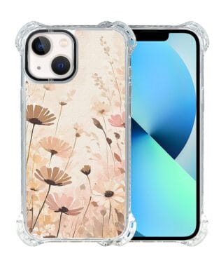 Etui iPhone 13 IBIZU DropGuard Ultra z MagSafe, Boho, Kwiatowa łąka