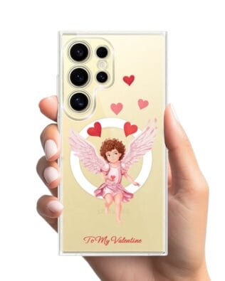 Etui do Samsung Galaxy S24 Ultra z MagSafe przeźroczyste, silikonowe Flexi, kupidyn