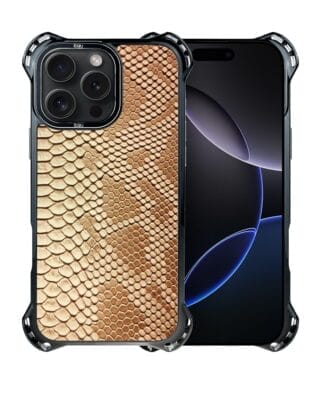 Etui do iPhone 16 Pro IBIZU DropGuard Ultra z MagSafe, Zew Natury, Wąż