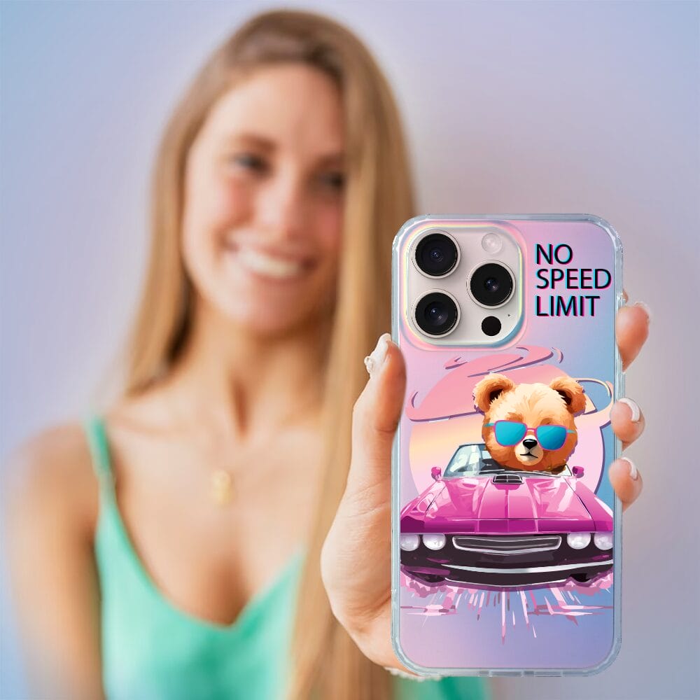 Etui do iPhone 16 Pro Max IBIZU California Sunset z MagSafe, zmieniające kolor, Pink Car, różowy samochód - obrazek 5