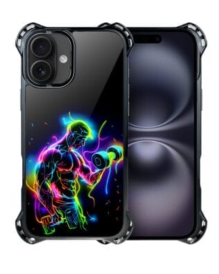 Etui do iPhone 16 IBIZU DropGuard Ultra z MagSafe, #ElectroMove, Jest moc