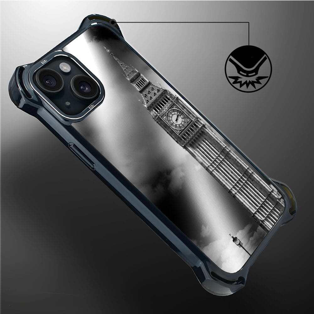 Etui do iPhone 15 IBIZU DropGuard Ultra z MagSafe, Noir City, Big Ben - obrazek 4