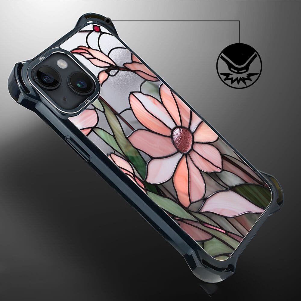 Etui do iPhone 14 IBIZU DropGuard Ultra z MagSafe, Barwy Szkła, Różowa magnolia - obrazek 4