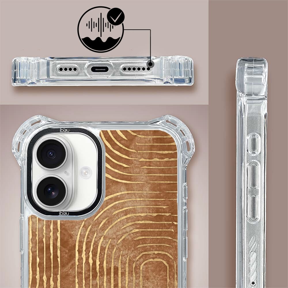 Etui iPhone 16 Plus IBIZU DropGuard Ultra z MagSafe, Boho, Geometryczne linie - obrazek 6