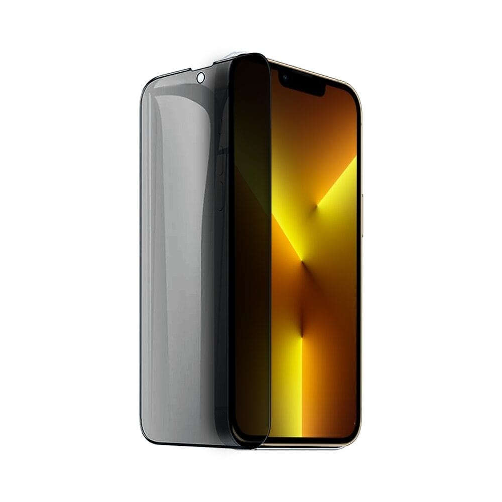 Szkło prywatyzujące z czarną ramką do iPhone 13 Pro Max