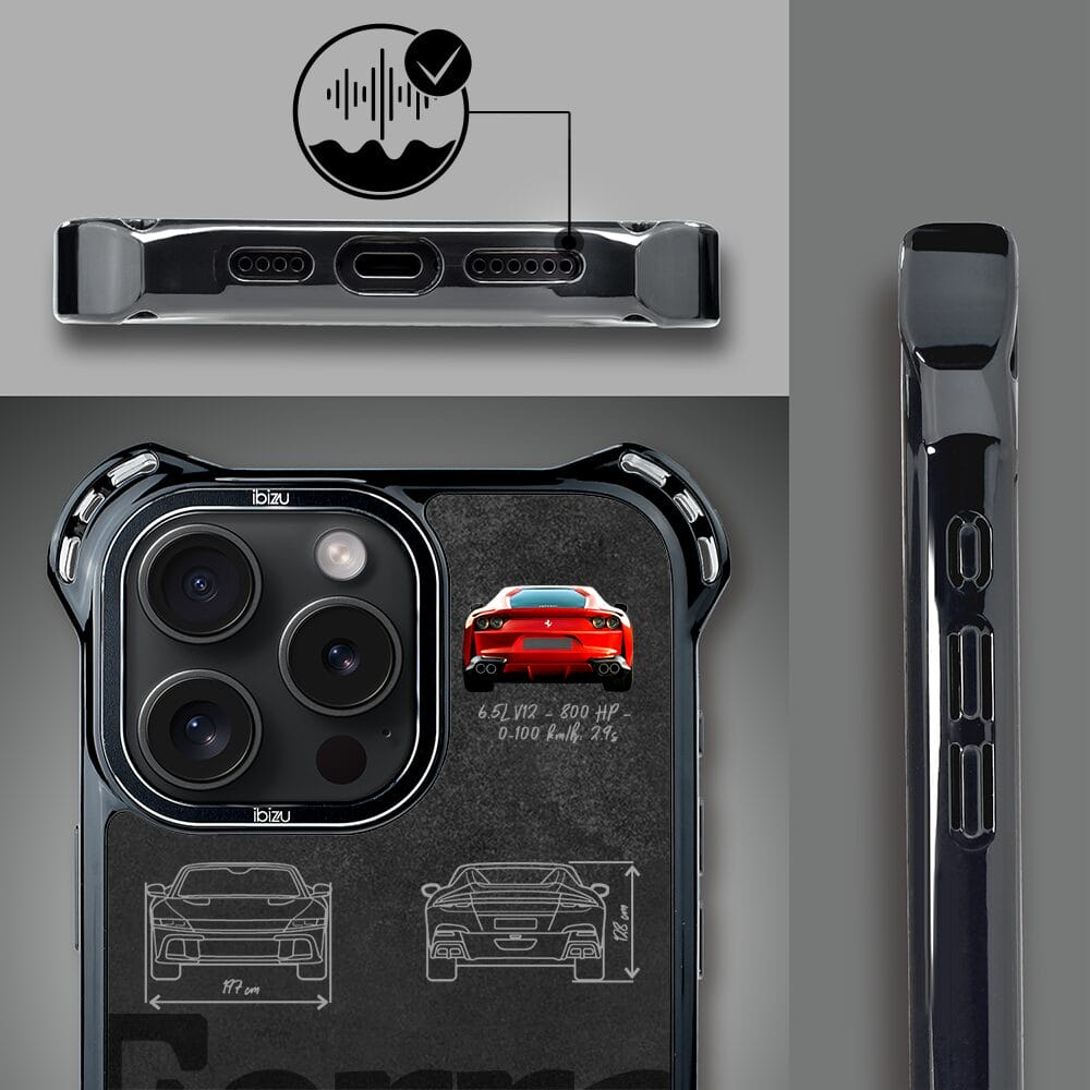 Etui do iPhone 14 Pro IBIZU DropGuard Ultra z MagSafe, TechDrive, 812 Superfast - obrazek 6