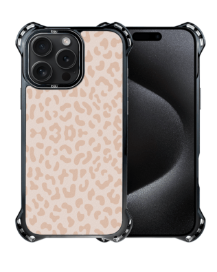 Etui iPhone 15 Pro Max IBIZU DropGuard Ultra z MagSafe, Boho, Delikatna panterka