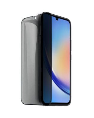 Szkło prywatyzujące z czarną ramką do Samsung Galaxy A34 5G