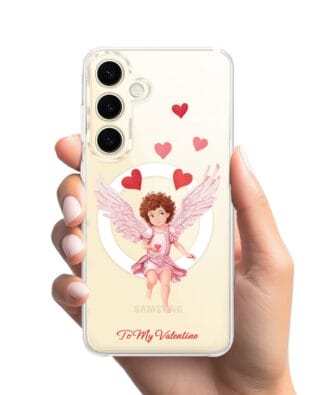 Etui do Samsung Galaxy S24 z MagSafe przeźroczyste, silikonowe Flexi, kupidyn