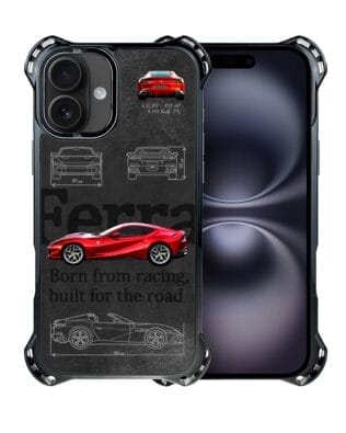 Etui do iPhone 16 IBIZU DropGuard Ultra z MagSafe, TechDrive, 812 Superfast