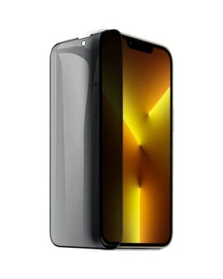 Szkło prywatyzujące z czarną ramką do iPhone 13 Pro