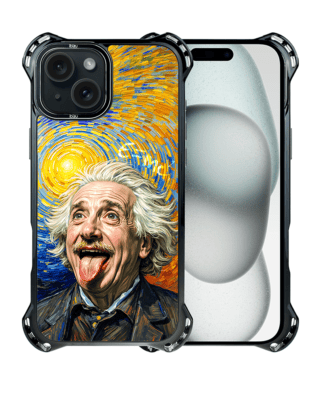 Etui do iPhone 15 IBIZU DropGuard Ultra z MagSafe, Einstein