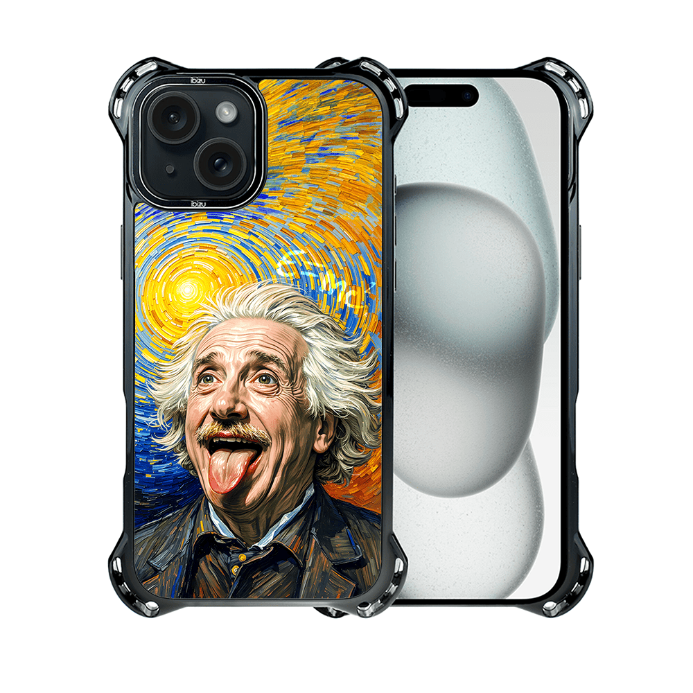 Etui do iPhone 15 IBIZU DropGuard Ultra z MagSafe, Einstein - obrazek 2