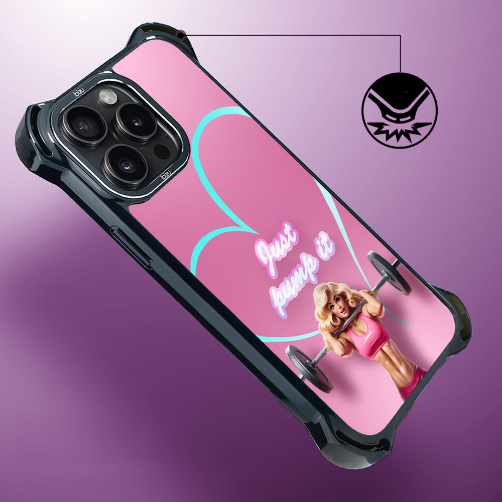 Etui do iPhone 14 Pro IBIZU DropGuard Ultra z MagSafe, #Move, Pump it love - obrazek 4