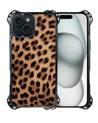 Etui do iPhone 15 Plus IBIZU DropGuard Ultra z MagSafe, Zew Natury, Pantera