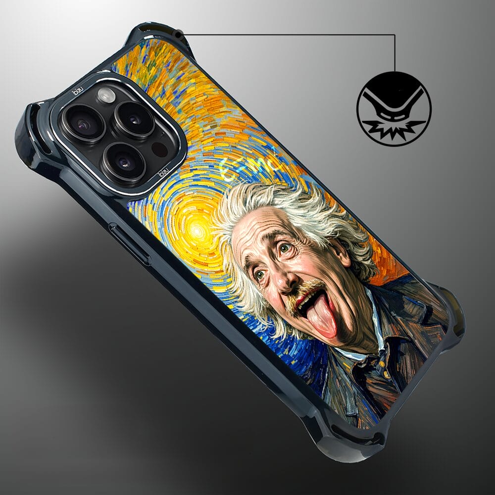 Etui do iPhone 14 Pro IBIZU DropGuard Ultra z MagSafe, Einstein - obrazek 6